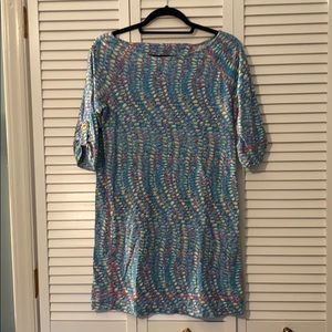 Lilly Pulitzer Clam Jam 3/4 sleeve dress
